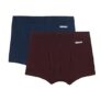 Rupa Frontline Colors Kid’s Front Open Mini Trunks 110 | Soft-Touch Cotton Stretch | Snug Fit | Inner Elastic | Breathable Fabric | Pack of 2
