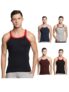 Genx Men’s Super Combed Cotton Gym Vest with Sports Style (Pack of 5) (Color May Vary) 5501-80cm