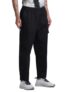 Jack & Jones Men’s Mid Rise Regular Fit Cargo Trousers| Men Cargo Pants Cotton | Cargos for Men Black