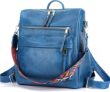 ProArch Stylish Suede Leather Anti Theft Women’s Fashion Backpack | Sling | Shoulder | Handbag | Ladies Purse | College Bag for Girls