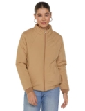 Qube By Fort Collins Women’s jacket, V84303AZ, Camel, XL
