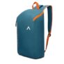 Aristocrat Berry 11L Casual Daypack with Adjustable Shoulder Strap | Premium Polyester Backpack with 1 Compartment & Reverse Zipper | Gym,Travel & Everyday Bag | Casual Backpack for Men & Women (Teal)