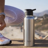 Clazkit Amaze 750ml Sporty Stainless Steel Water Bottle |ISI Certified |Leakproof, Rust-Free, BPA-Free, Durable for College, Fridge, Sports, Gym, Yoga & Office – Easy to Clean & Reusable