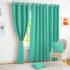 Story@Home 100% True Blackout Long Door Curtains 9 Feet Set of 1 | Plain Design | Room Darkening Curtain | Thermal Insulated Curtains for Living Room, Bedroom | (116 x 275 cm, Violet)