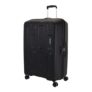 American Tourister Ivy 2.0|Large Size Check-in Spinner Trolley Bag (79 cm)|360° 8 Wheel Travel Luggage|Hard Case Polypropylene (PP) Suitcase|Combination Lock|Black