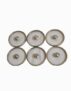 Stainless Steel Small Round Net Lid/Cover to Cover Cup or Glass for Home and Kitchen-(Pack of -6)