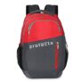 Protecta Twister 30 L Water Repellant Backpack for Laptops Up to 15.6 Inch – Grey & Red