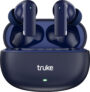 truke Buds Lite with 60H Playtime, Deep Bass, 13mm Speakers, Quad-Mic ENC, Low Latency Bluetooth(Navy Blue, True Wireless)