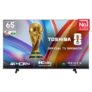 Toshiba 164 cm (65 Inches) 4K Ultra HD Smart LED TV | Dolby Vision Atmos & HDR10+ | Game Mode Plus | AI 4K Upscaling | REGZA Engine ZR | Voice Control | VIDAA OS | 65C380RP (Black)