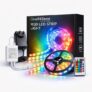 One94Store 5 Meter RGB LED Strip Lights with Adapter | 300 LEDs Multicolor Strip Light with 16 Mode Remote Controller | LED Lights for Home Decoration, Bedroom, Diwali & False Ceiling Lighting