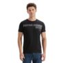 Men’s Black Graphic Print T-Shirt
