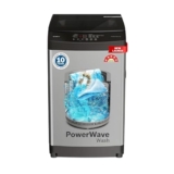 Bosch 7 kg 5 Star Top Load Fully-Automatic Washing Machine, PowerWave Wash, Lint-free with Dual Lint Filter, Water Save & Eco Wash, Soft Close Glass Lid, Med Grey, WOE70AH0IN