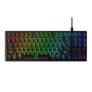 HyperX Hx-Kb7Blx-Us Alloy Origins Core USB-C Ten Key Less Mechanical Gaming Keyboard Software Controlled RGB LED Backlit Light and Macro Customization Clicky Switch (Black)