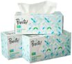 Amazon Brand – Presto! 2 Ply Facial Tissue Box | 600 Pulls | 200 Pulls X 3 Cartons | Highly Absorbent | 100% Natural Virgin Cellulose Fiber