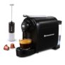 Wonderchef Regalia Capsule Coffee Machine with Frother | Perfect espresso shots for Cappuccino, Latte and Americano | 3 Coffee Shot options – Ristretto, Espresso, Lungo | 1400W | 2 Year Warranty