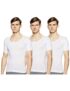 Rupa Jon Half Sleeves Vest for Men, 100% Cotton Fabric, Round Neck, Pack of 2 White