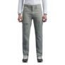 Olive Mid Rise Tapered Cargo Jeans