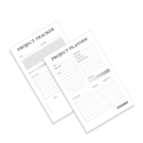 Amazon Brand – Solimo Desk Notepad, To Do List Planner, 50 Tear Off Sheets for Grocery, Shopping, Reminder, Checklist Set of 2