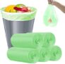 Stysol Premium (Green) Garbage Bags for Dustbin/Trashbin | Small 19 x 21 Inches | 30 Pcs X Pack of 8 Rolls (240 Pcs) – Box Packing