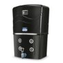 KENT Grand RO Water Purifier | Advanced RO Tech for Sabse Shudh Paani | RO+UF+TDS Control + UV LED Tank | 8L | 20LPH Flow | Ideal for Borewell/Tanker/Municipal Water | Largest Service Network | Black