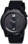 Fastrack Quartz Analog Black Dial Black Silicone Strap Unisex Watch – NT38022PP03