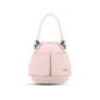 Storite Women’s Stylish Peach Grey Bucket Shoulder Bag | Lightweight Drawstring Handbag with Multiple Pockets | Casual Crossbody & Tote Purse for Everyday Use