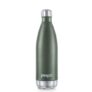 Pexpo Water Bottle 1 LTR| Hot and Cold Flask | ISI Certified Stainless Steel | 3 Layer Insulation | Leakproof | for Home, Office | 2-Year Warranty | Electro 980ml | Military Green