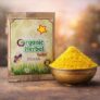 GRAPHENE Yellow Holi Gulal Colour Herbal Organic Fruit Abeer Pack Of 1 80gm For Kids Natural Chemical Free Color Powder Eco-Friendly Non Toxic Festival Rang Gulaal Vibrant Pool Party Pack Boy Girl