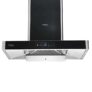 Hindware Smart Appliances | Optimus iPro 90 cm 1400 m³/hr Chimney | IoT Enabled | MaxX Silence Technology | T-Shape | Auto-Clean | Motion Sensor | Touch Control |Wall Mounted (32% Less Noise, Black)