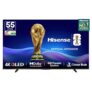 Hisense 139 cm (55 Inches) 4K Ultra HD Smart QLED TV 55E75Q | E75Q Series | 48W Powerful Speakers | Dolby Atmos & HDR10+ | ALLM, VRR & Game Mode | Cricket Mode | AI 4K Upscaler | VIDAA OS (Black)