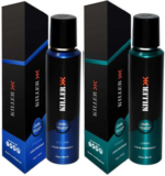 KILLER Cyclone, Ocean (150ml Each) Deodorant Spray  –  For Men & Women(300 ml, Pack of 2)