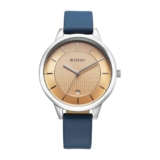 Titan Neo Workwear Quartz Analog Peach Dial Leather Strap Watch for Women
