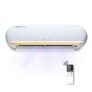 Lloyd Stellar Grace 1.5 Ton 5 Star Wi-Fi Inverter Split AC (6 in 1 Expandable, Cools Even at 60°C, Mood Lighting,In-Built Air Purifier,Direct Voice Command, Copper, Warm Grey, New Launch GLS18V5FWMGT)
