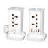 Crompton Trio 22W B22 LED Batten | Aesthetic Design with Ambience Light for Living Room & Bedroom | Indirect Lighting with Focus Mode, Theatre Mode & Trio Mode|4 Feet|Pack of 1