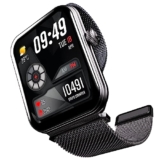 Boat Xtend Plus Smart Watch w/ 1.78″ (4.5 cm) AMOLED Display, Coins, Advanced BT Calling, 100+ Sports Mode, Always On Display, HR & SP02 Monitoring & Stress Monitoring(Metallic Black)