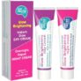 Get Nectar Happiness Glow Brightening Day & Night Cream Duo with Glutathione, Alpha Arbutin, Niacinamide, Kojic Acid & Ferulic Acid for Dark Spots, Pigmentation, Tan Removal & Glowing Skin for Men & Women Lightweight & Non-Greasy 15×2=30g Each