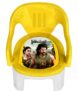 TOY ZONE Plastic Baby Chu Chu Chair-12429 | Modern and Comfortable with Backrest | for Study/Play/Desk/Home/School/Dining for 2 to 6 Years Age (Multicolor)