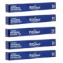Freshee Pack of 5 10meters Each Aluminium Foil Roll, Thick Silver Foil Paper for Food Wrapping, Disposable Foil
