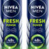 NIVEA Fresh Power Deo Spray, 48h Derma Odour Protection with Citrus, Musk, Spice Body Spray  –  For Men(300 ml, Pack of 2)