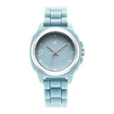Fastrack Tees Hype Bounce Quartz Light Blue Round Dial Men’s Watch | Water Resistance Watch | Watches for Men Analog – 38170PP03