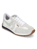 Levi’s Mens STRYDER RED TAB White/ASH Casual Sneakers – 7 UK (87970-0123)