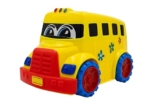 ToyBharat School Bus – Friction-Powered Multicolour Toy for Kids 3–6 Years, Safe, Durable & Fun Gift