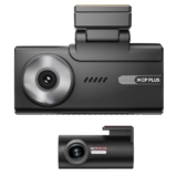 CP PLUS CP-F83B True 4K 2160P UHD Dual Channel Dash Cam, ADAS, in-Built GPS & Touch Screen, Time Lapse, G Sensor, Night Vision, Wide Angle View, Supports Upto 1TB | CP-F83B