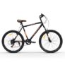 Jyva 26T 7 Speed Carbon Steel Mountain Bike, Multicolor, 18 Inch Frame – Ideal for Unisex Youth