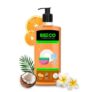 Beco Natural Dishwash Liquid-750ml |Orange Citrus Freshness| 100% Ecofriendly-Tough Grease removal Antibac formula| Leaves No residue, Baby & Pet Safe