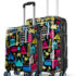 Safari WANDERLUST PLUS 55/65 4W PRINTED Cabin & Check-in Set 8 Wheels – 27 Inches