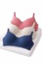 Imsa Moda Women’s Cotton Lightly Padded Non-Wired Full Coverage Everyday Bra (Pack of 3) | Comfortable Multicolor Bra