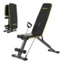 Boldfit Gym Bench for Home, Heavy Duty Commercial Grade Adjustable Weight 250kg Capacity, Foldable Multi-Position Incline/Decline/Flat Bench with Leg Developer, Full Body Strength Training Equipment