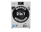 IFB 6 Kg 5 Star, DeepClean® Technology, AI Powered, Fully Automatic Front Load Washing Machine (DIVA GXN 6010 CMS, PowerSteam®, 9 Swirl, Steam Refresh, Inbuilt Heater, Eco Inverter, Grey)