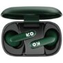 GOBOULT Z20 Made in India Bluetooth Ear Buds Wireless 51H Playtime, Clear Calling ENC Mic, Low Latency Gaming, 10mm Drivers Earbuds Buds Bluetooth Wireless Earphones (Pine Green)